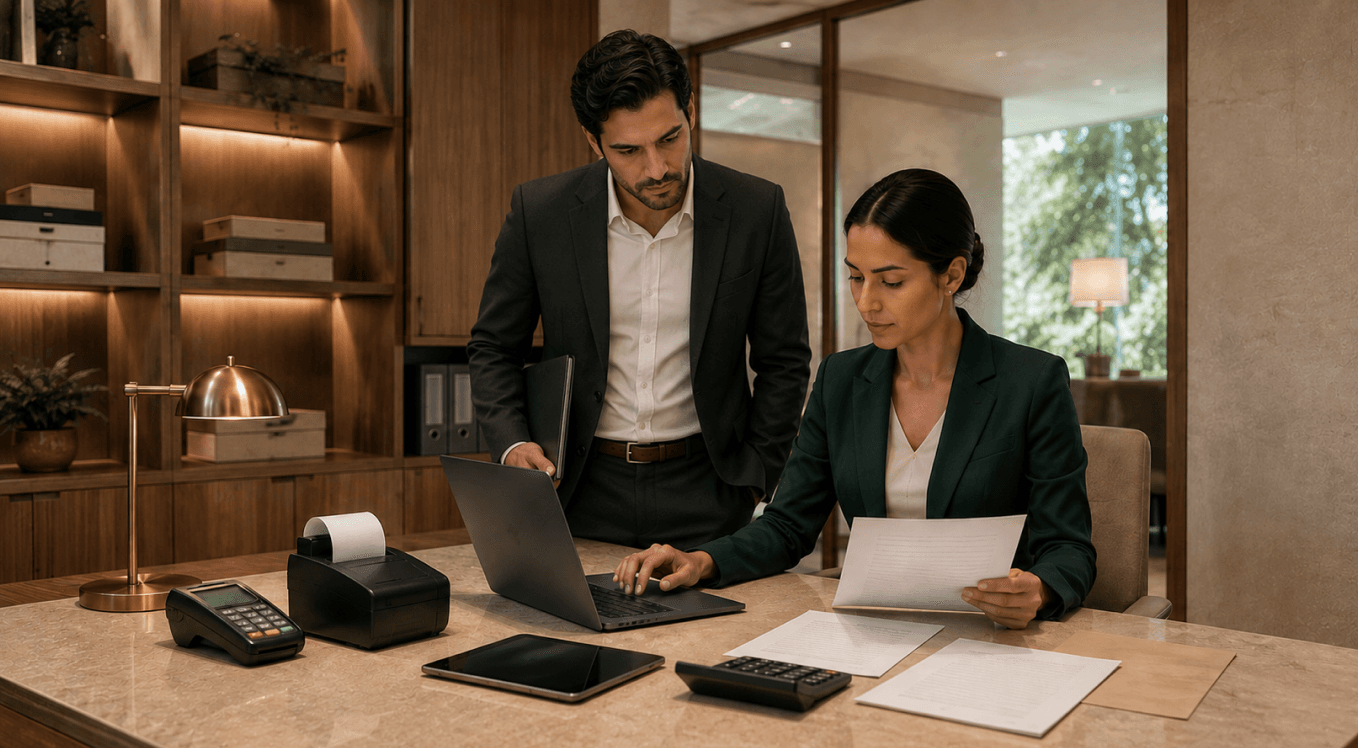 Turn Hotel Transactions Into Clear Financial Visibility.