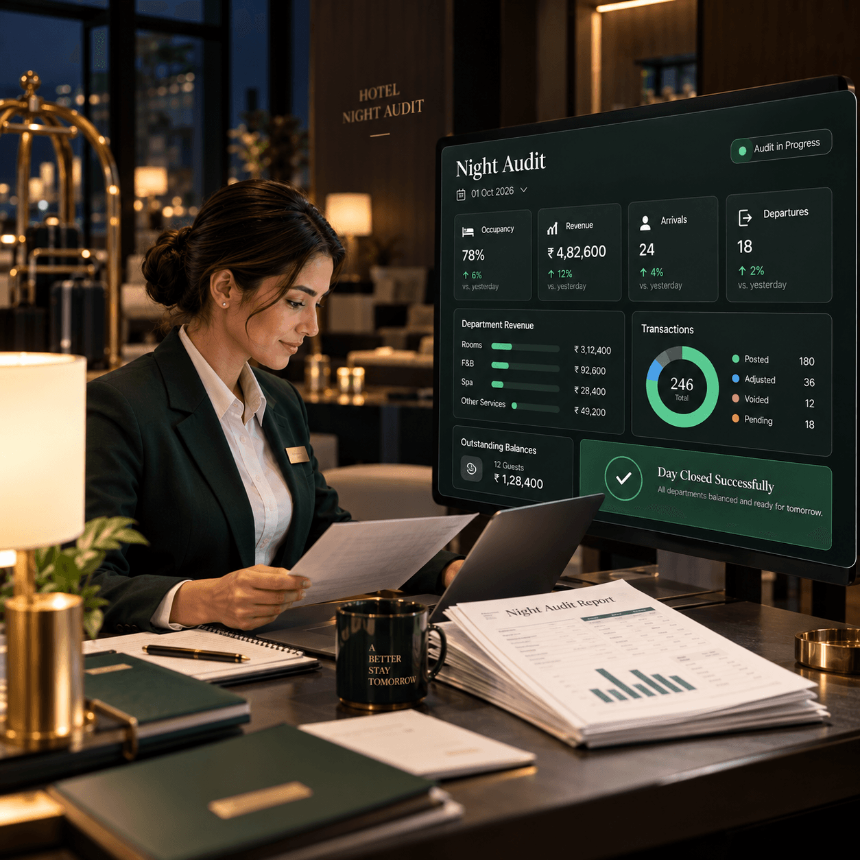 Night Audit Software for Hotels